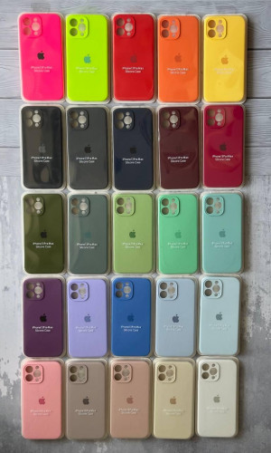 The original silicone case inside the fur of the iPhone 11 Pro