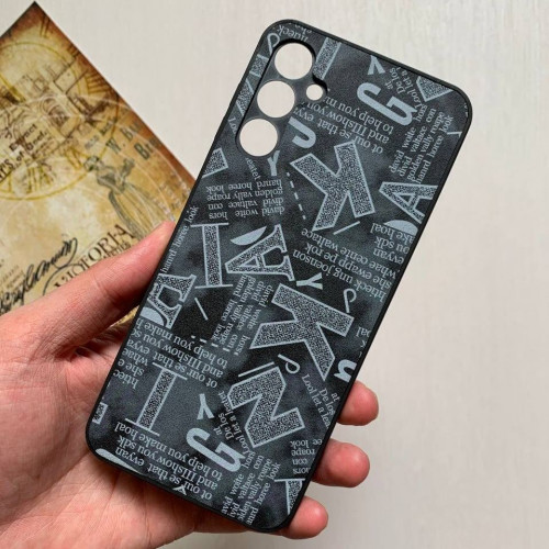 Samsung A03 phone protective lens case with Latin design