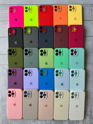 The original silicone case inside the fur of the iPhone 11 Pro