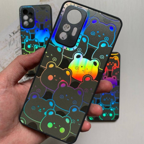 Xiaomi Mi 12 Lite holographic bear case