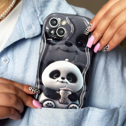Cute panda Samsung A20 phone case