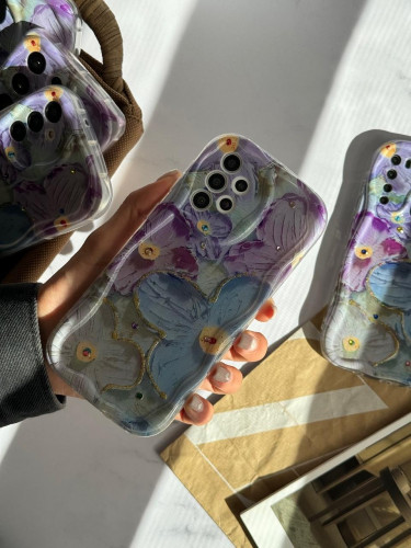 Xiaomi Poco x5 phone case, watercolor flower design