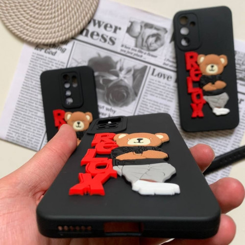 Teddy bear case for Xiaomi Redmi Note 9 Phone