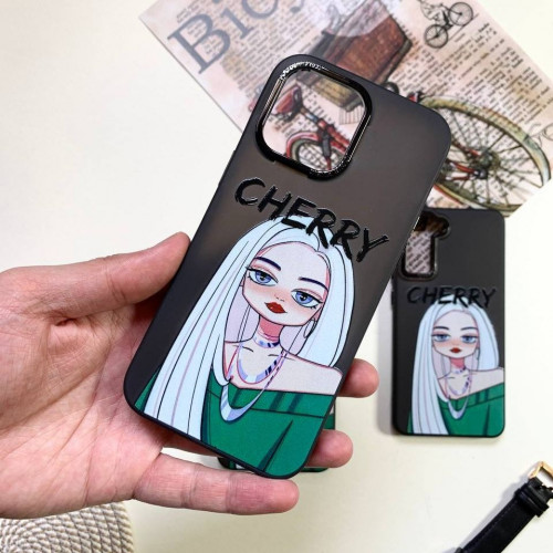  Black Cool Girl design for Samsung A54
