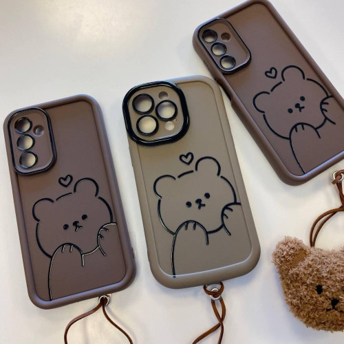 Xiaomi Poco X5 Pro teddy bear frame with pendant