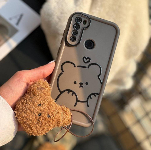 Xiaomi Poco X5 Pro teddy bear frame with pendant