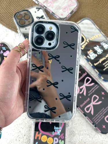 Mirror bow tie iPhone 13 Pro Max phone case