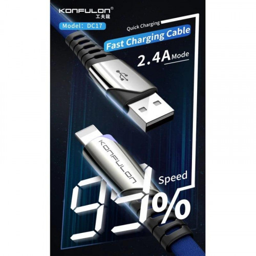 DC17 iPhone fast charging cable