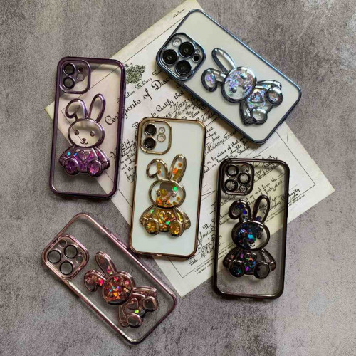 Rabbit aquarium case for iPhone 13 Pro Max