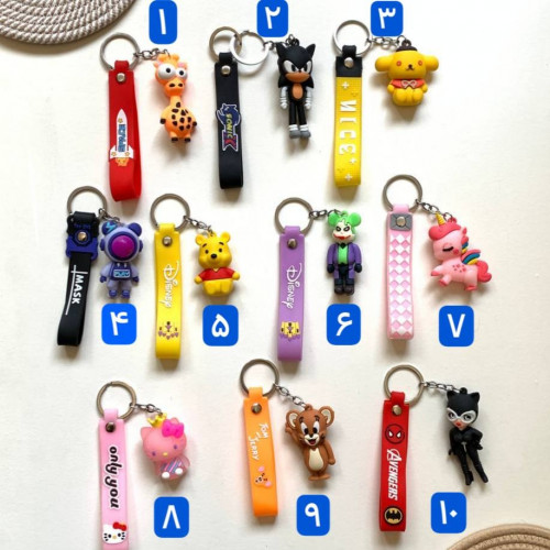 Original silicone keychain
