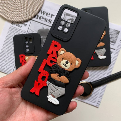 Teddy bear case for Xiaomi Redmi Note 9 Phone