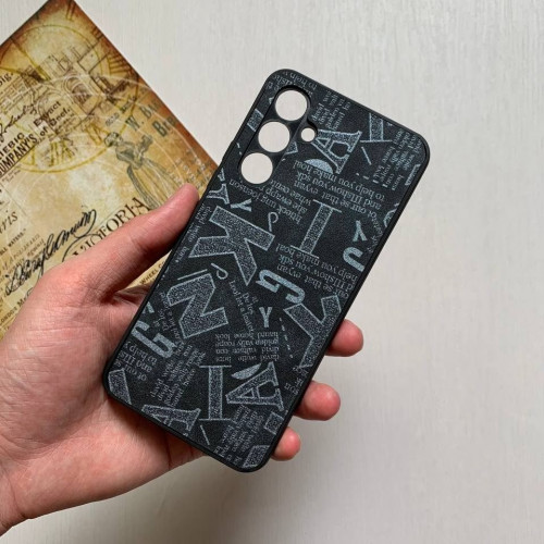 Samsung A03 phone protective lens case with Latin design