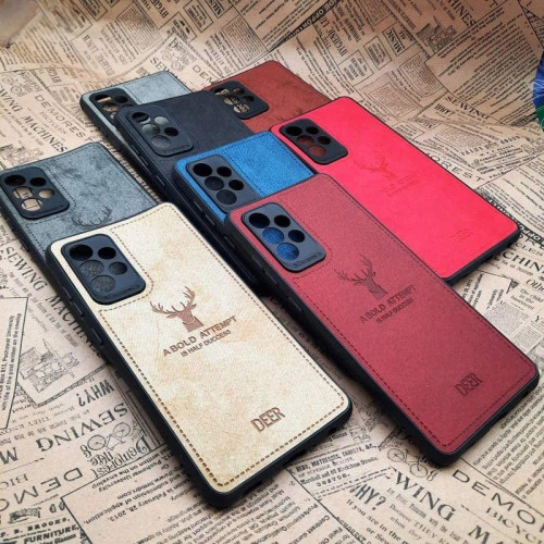 Deer pattern leather frame for Nokia G10 