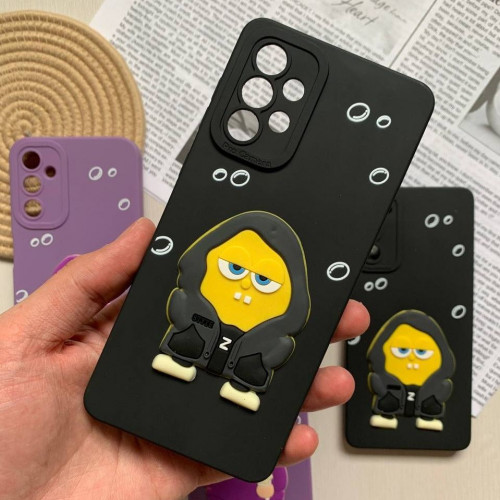 Silicone case of Patrick and Spongebob of Samsung A04 phone