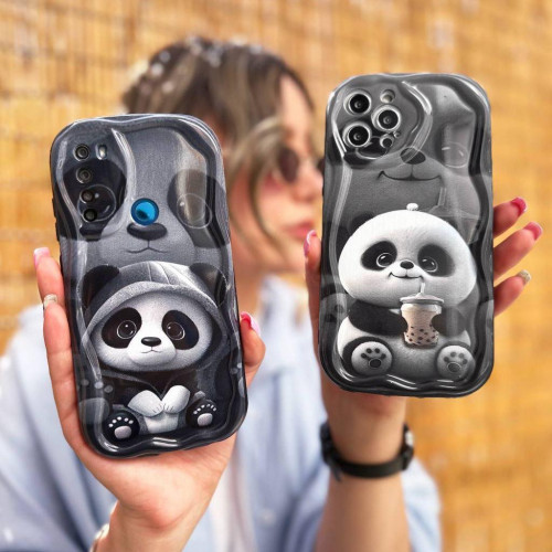 Cute panda Samsung A20 phone case