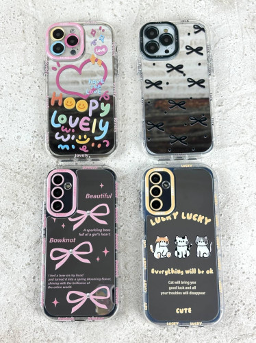 Mirror bow tie iPhone 13 Pro Max phone case