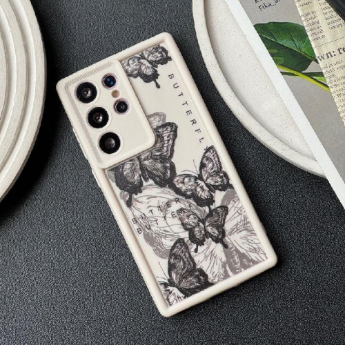 Samsung A70 butterfly solid case