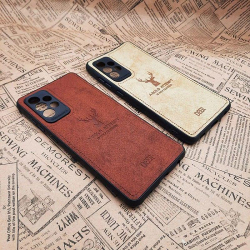 Deer pattern leather frame for Nokia G10 