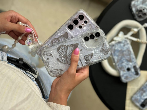 Ice butterfly frame with pendant Samsung A52