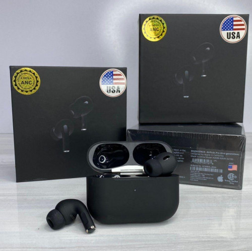 Apple Airpod Pro 2 ANC Black , grade 1 High Copy 