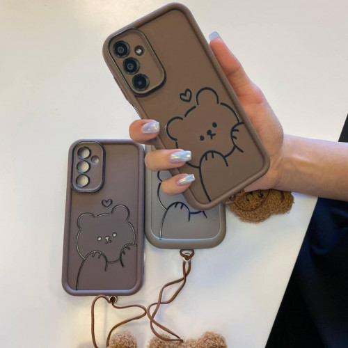 Xiaomi Poco X5 Pro teddy bear frame with pendant